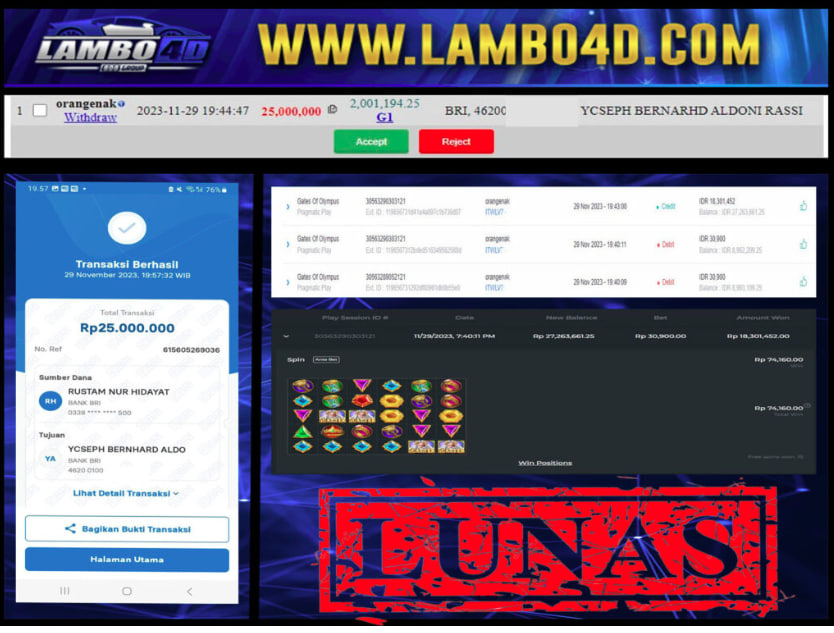 Prediksi LAMBO4D